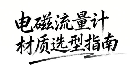 电磁流量计材质选型指南