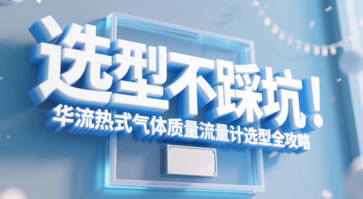 选型不踩坑！华流热式气体质量流量计选型全攻略
